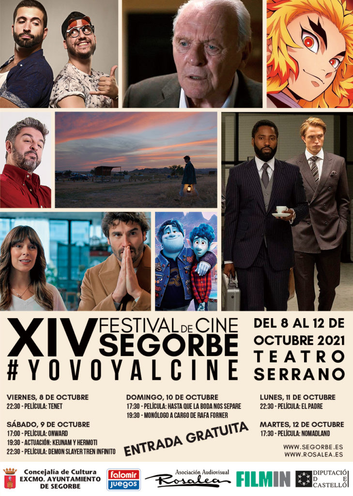 Cartel XIV Festival de Cine de Segorbe